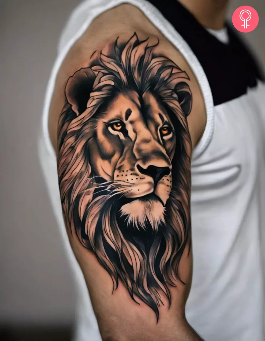 8 Best Lion Tattoo Ideas For Men And Their Meanings Give yourself a bold and roaring look with these majestic and royal lion tattoos.