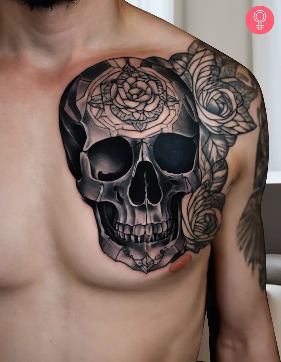 Chest Tattoos For Men: 8 Best Designs To Showcase Your Style Unleash your inner warrior with eye-catching and bold chest tattoos.