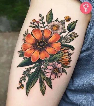8 Amazing Wildflower Tattoo Ideas With Their Meanings