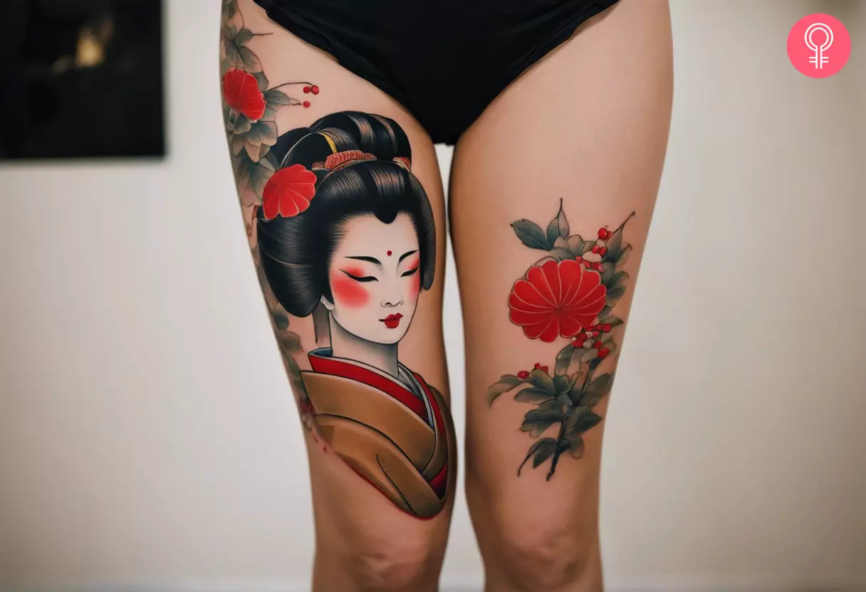 8 Beautiful Geisha Tattoo Designs That You ll Love To Have - 8