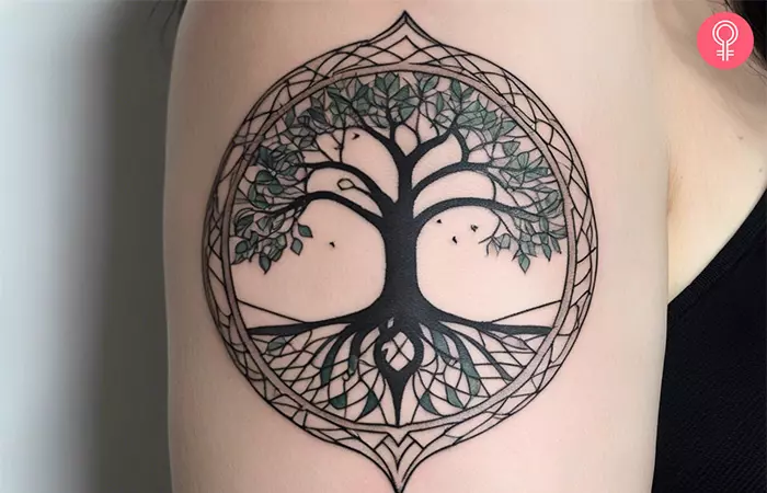 8 Awesome Yggdrasil Tattoo Ideas  Designs  And Meanings - 70