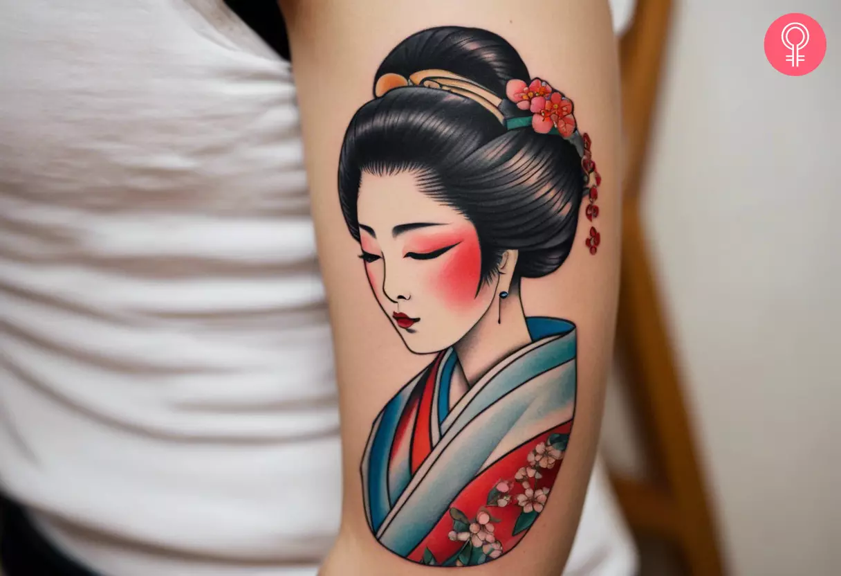 8 Beautiful Geisha Tattoo Designs That You ll Love To Have - 72