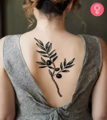 8 Elegant Olive Branch Tattoo Designs For Harmony