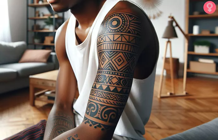 African Traditional Tattoo