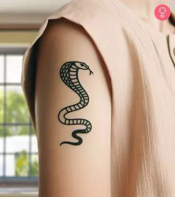 This sleek, elegant snake can up the ante of your look by a few notches!