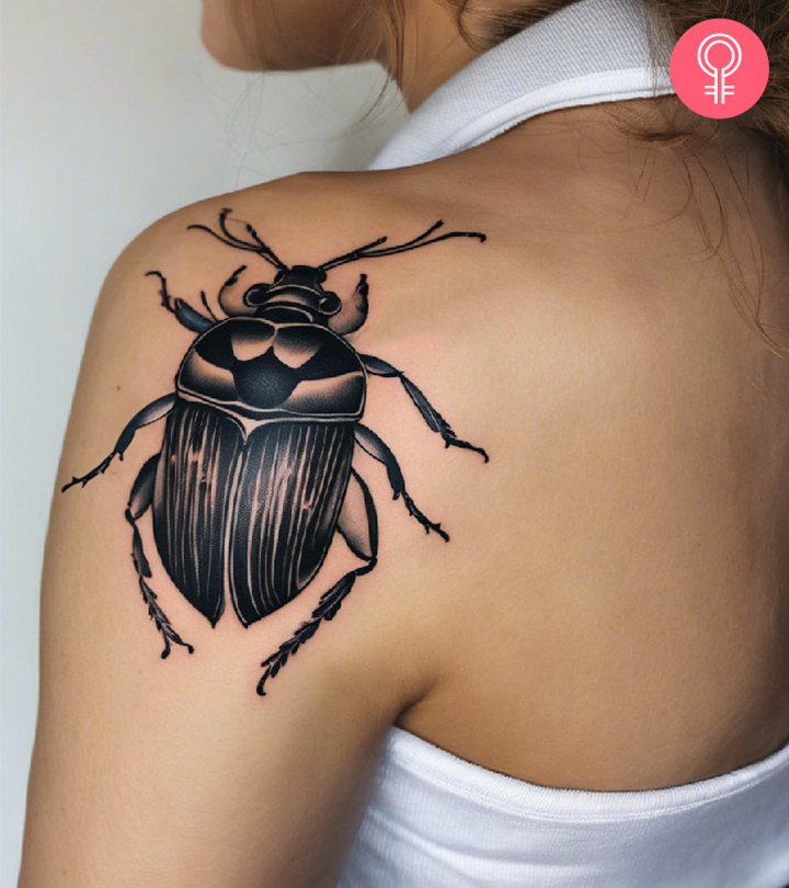 8 Dynamic Beetle Tattoo Designs For Nature Lovers