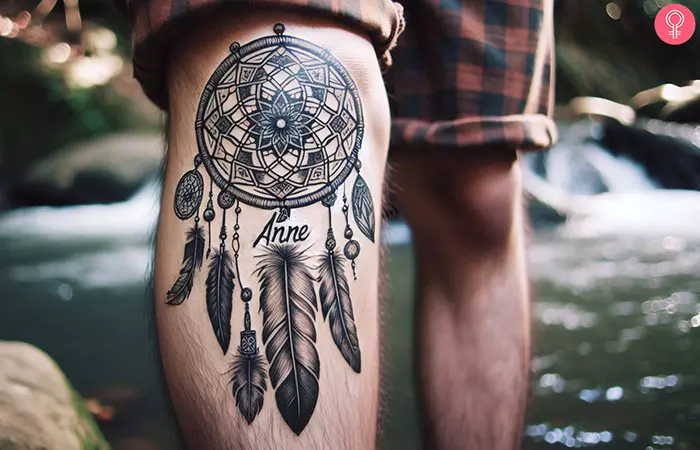 Dreamcatcher tattoo