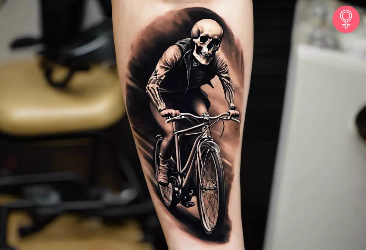 8 Coolest & Craziest Bicycle Tattoos For The Cycling Culture