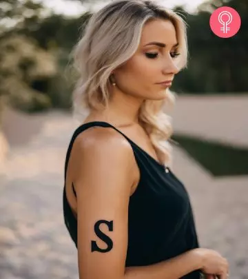 Flaunt your love, strength, and creativity with this initial tattoo on your skin.