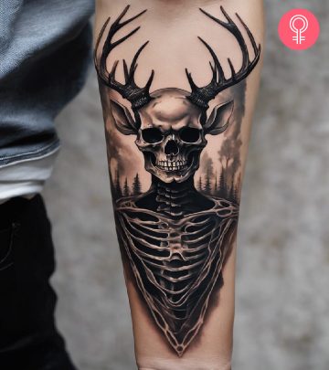 Animal Skull Tattoo