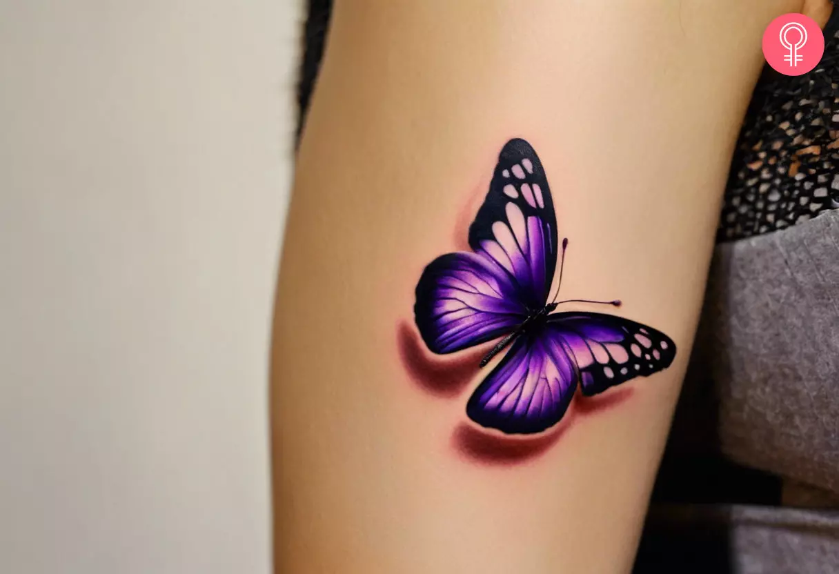 8 Awesome 3D Butterfly Tattoo Ideas With Their Meanings - 78