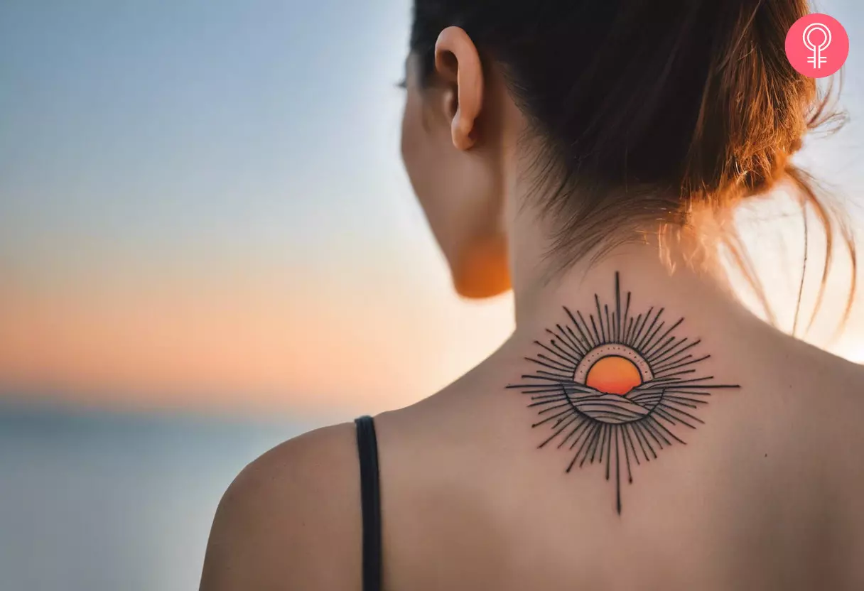 8 Sunrise Tattoo Designs To Capture The Beauty Of Daybreak