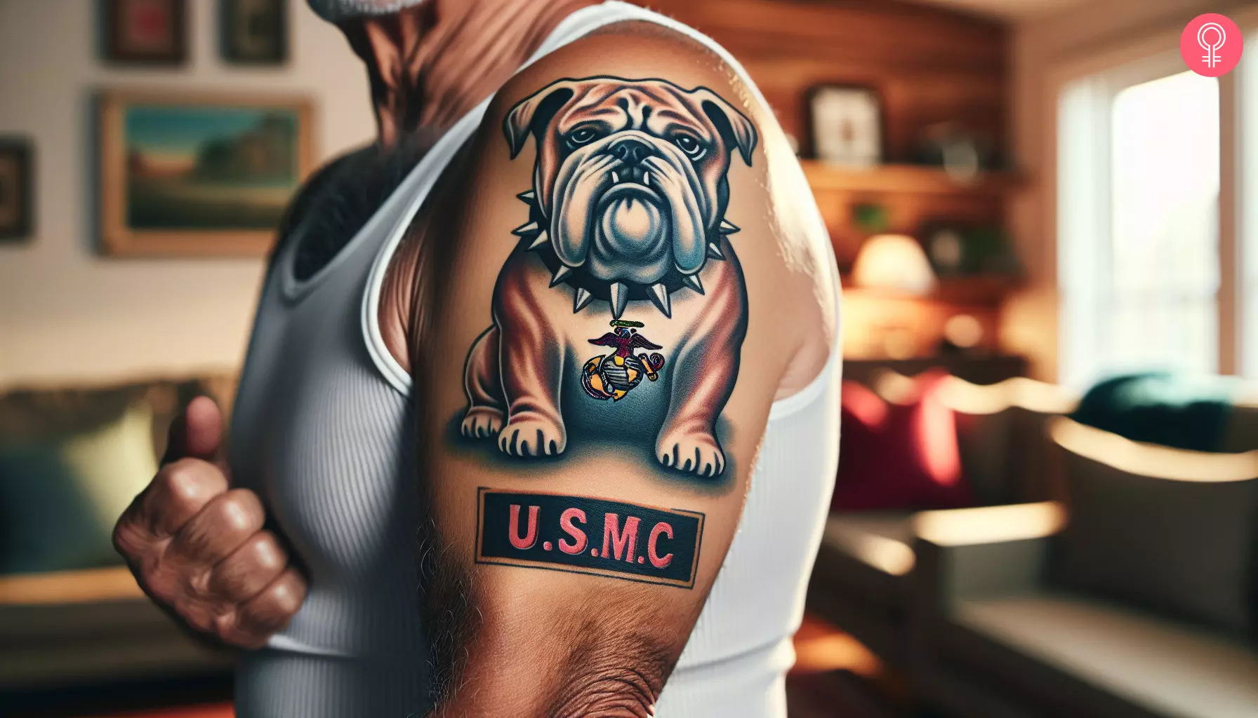 8 Best Bulldog Tattoos  Adding A Touch of Canine Charm - 58