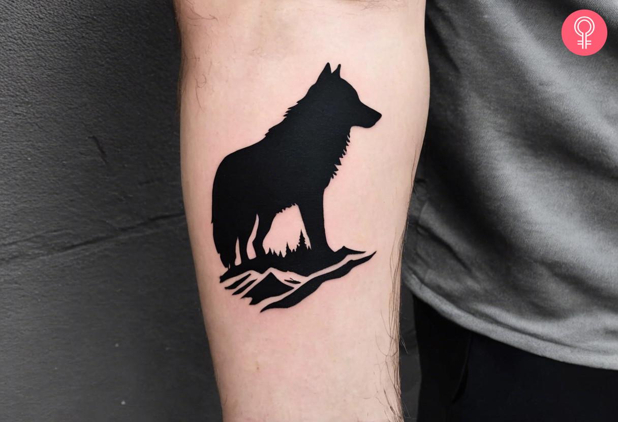 8 Amazing Silhouette Tattoo Ideas You Need To See