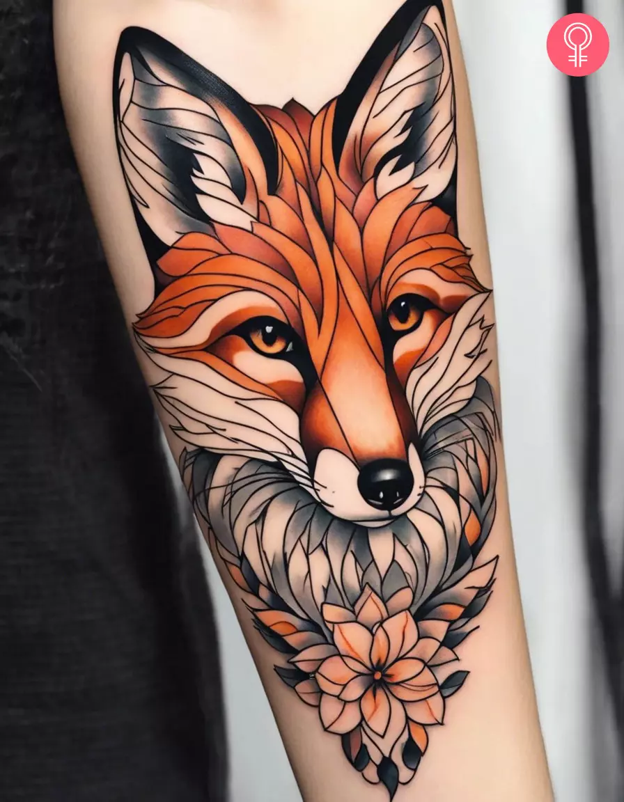Celebrate the raw beauty of the cunning fox by inking it on your skin