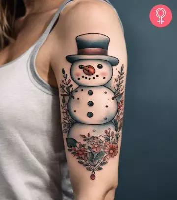 A Disney tattoo on a woman’s forearm