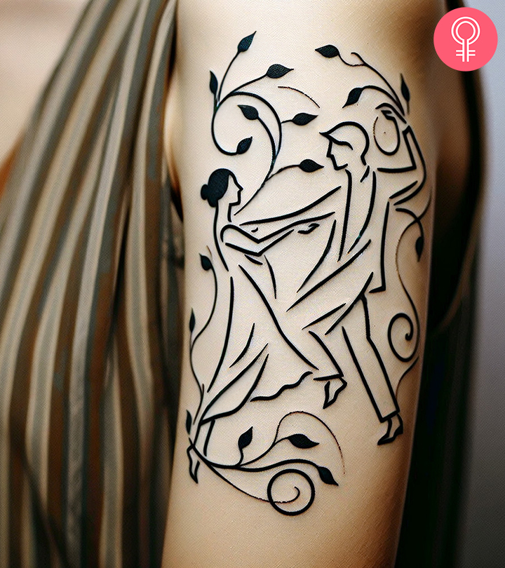 Make your heart flutter and your spirit soar by getting dance tattoo inkworks!