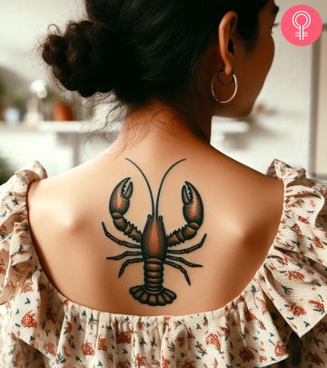 Showcase your inner strength with designs featuring stunning freshwater crustaceans.