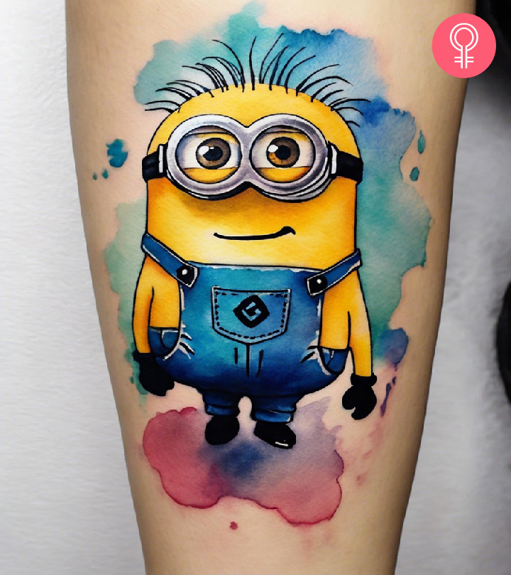 8 Playful Minion Tattoo Designs To Brighten Your Day