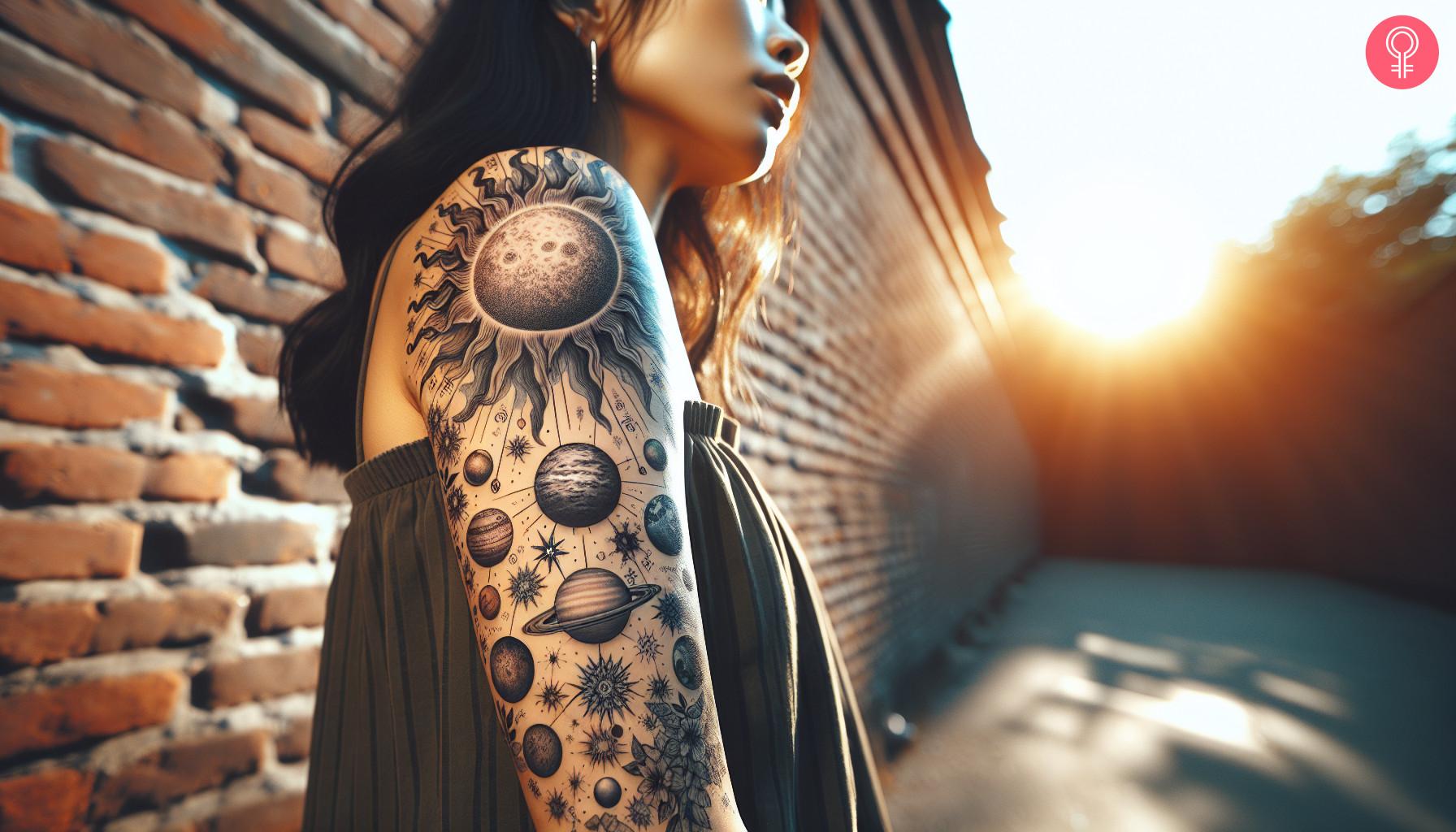 8 Best Science Tattoo Designs That Are Out of This World - 23