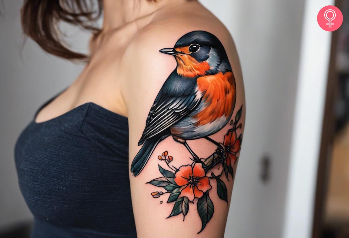 8 Amazing Robin Tattoo Designs And Meanings - 24