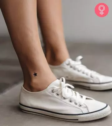 Women With Moon Tattoo Design