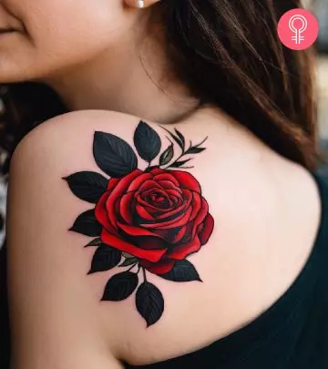 8 Black And Red Tattoo Designs For Stylish Look