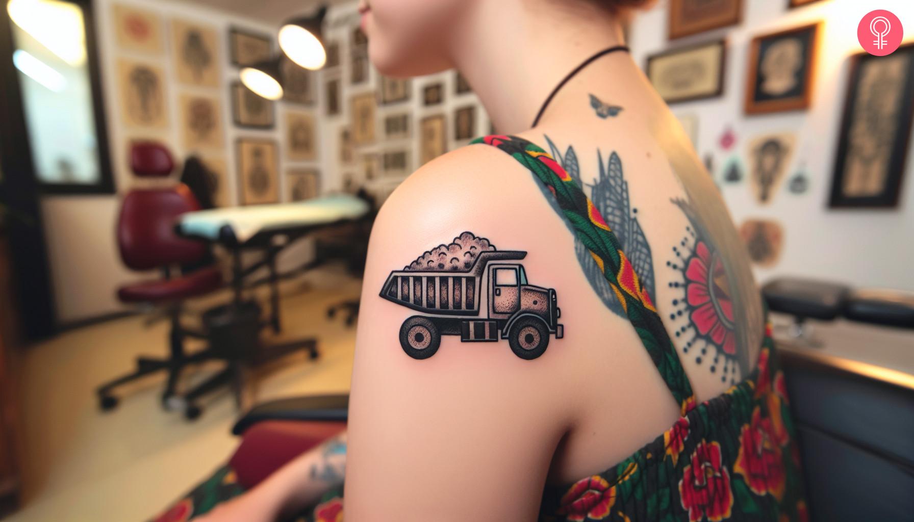 8 Unique Truck Tattoo Ideas For Making A Statement - 47