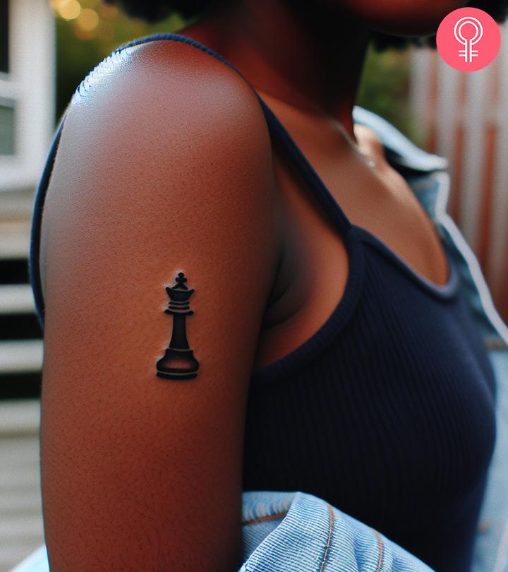 Queen Chess Piece Tattoo Symbolism Design And Meaning