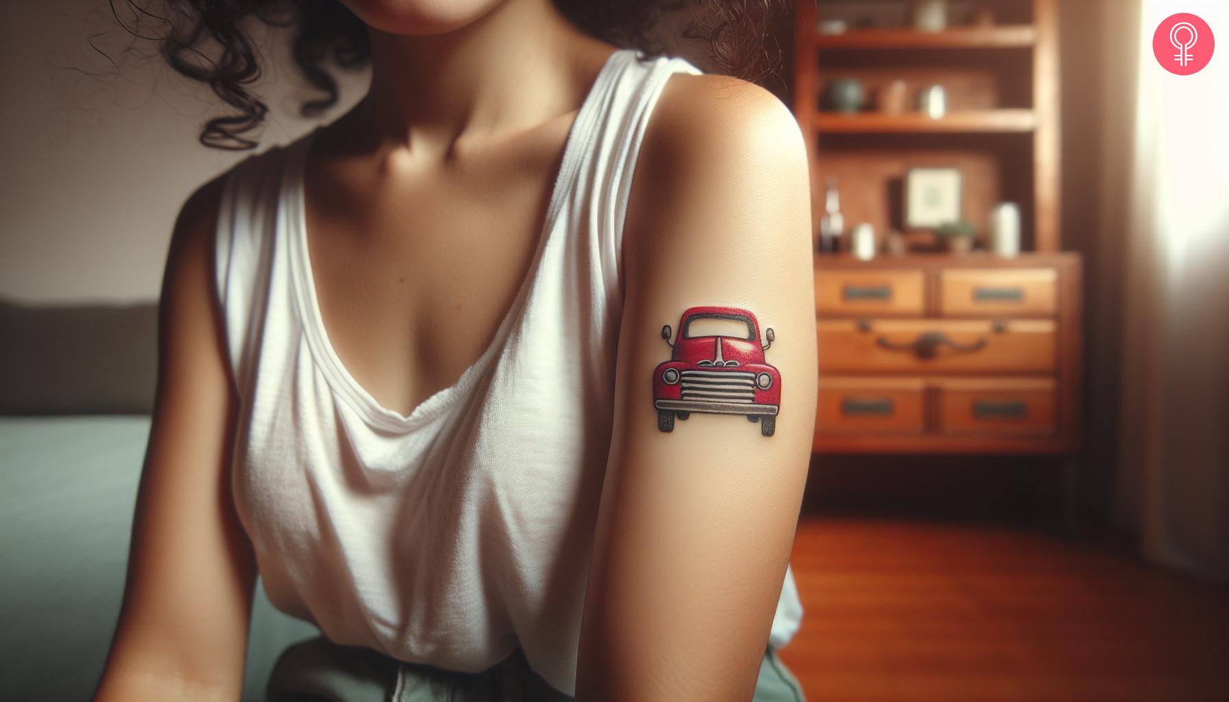 8 Unique Truck Tattoo Ideas For Making A Statement - 28