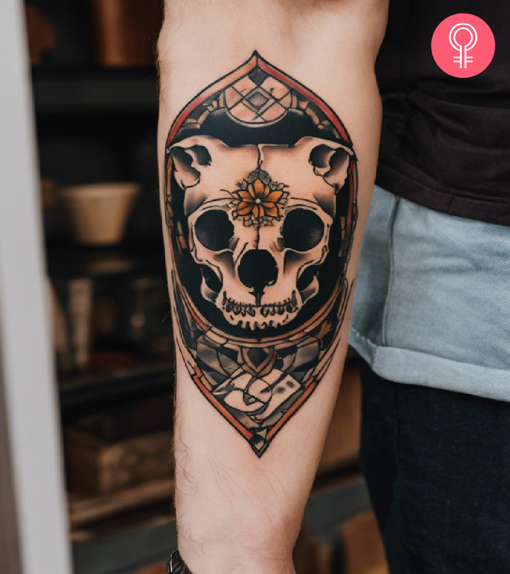 Animal Skull Tattoo