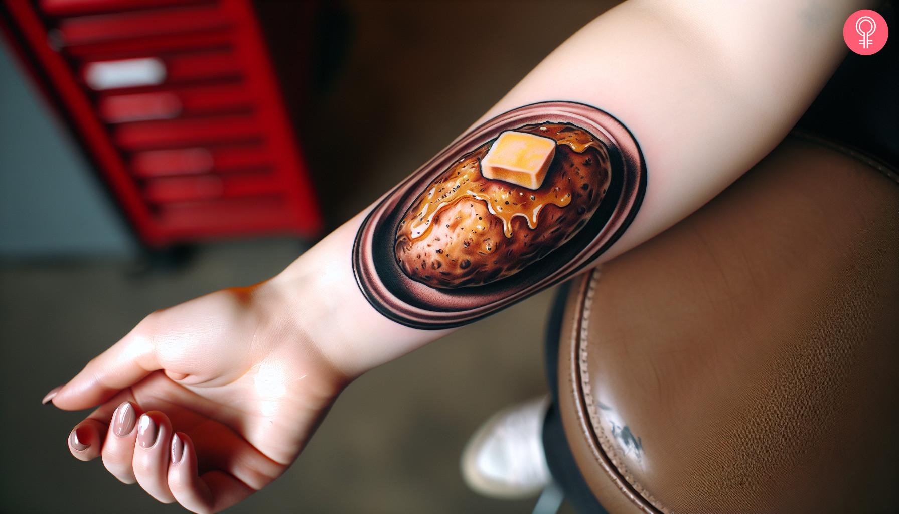 8 Potato Tattoo Ideas And Their Meanings - 46