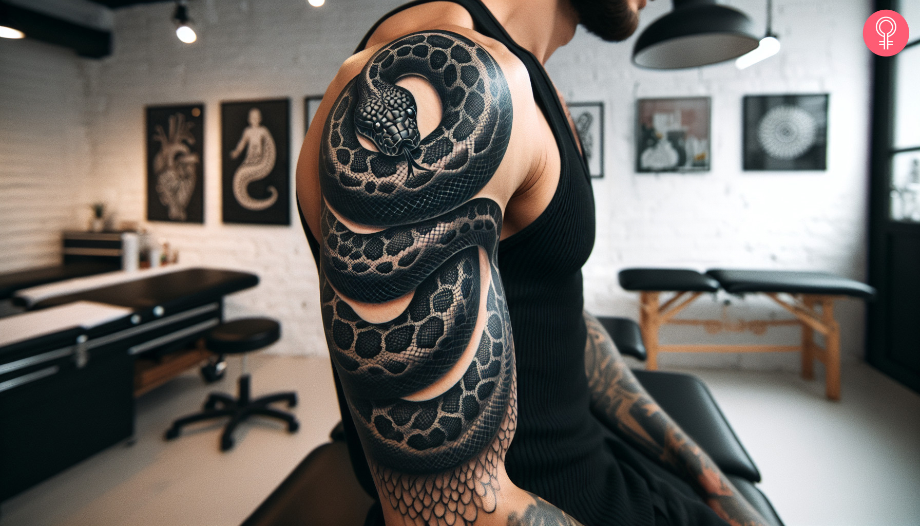 8 Simple Python Tattoo Designs & Ideas