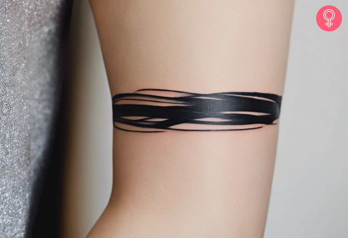 8 Brush Stroke Tattoo Ideas - 95