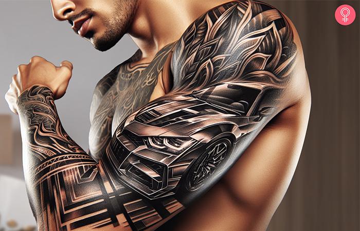 8 Awesome Car Tattoo Ideas For Car Lovers