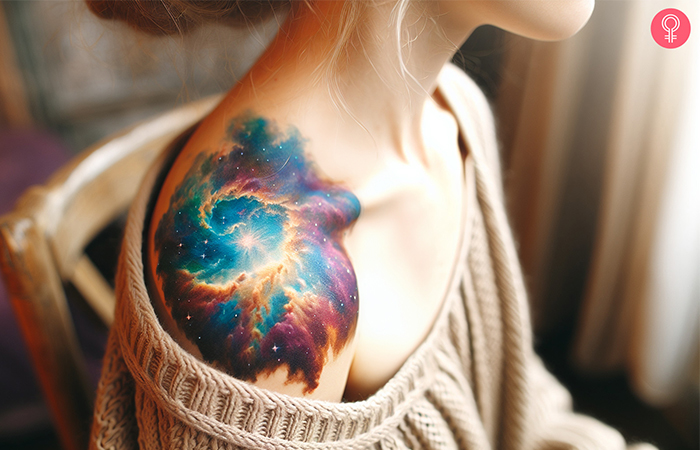 8 Bold Nebula Tattoo Ideas For Astronomy Admirers - 25