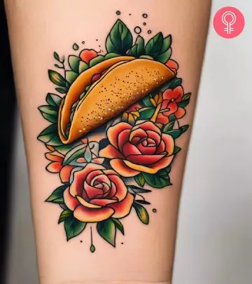 No better way to show off your love for tacos! Wear them on your skin so people know what you love!