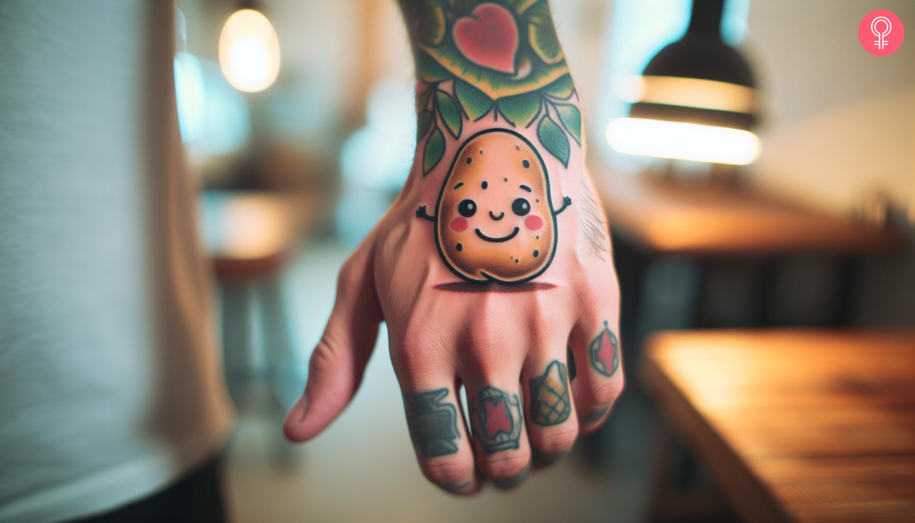 8 Potato Tattoo Ideas And Their Meanings - 49