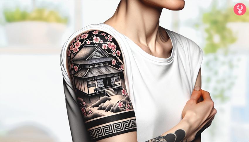 8 Amazing House Tattoo Design  Ideas with Meanings - 18