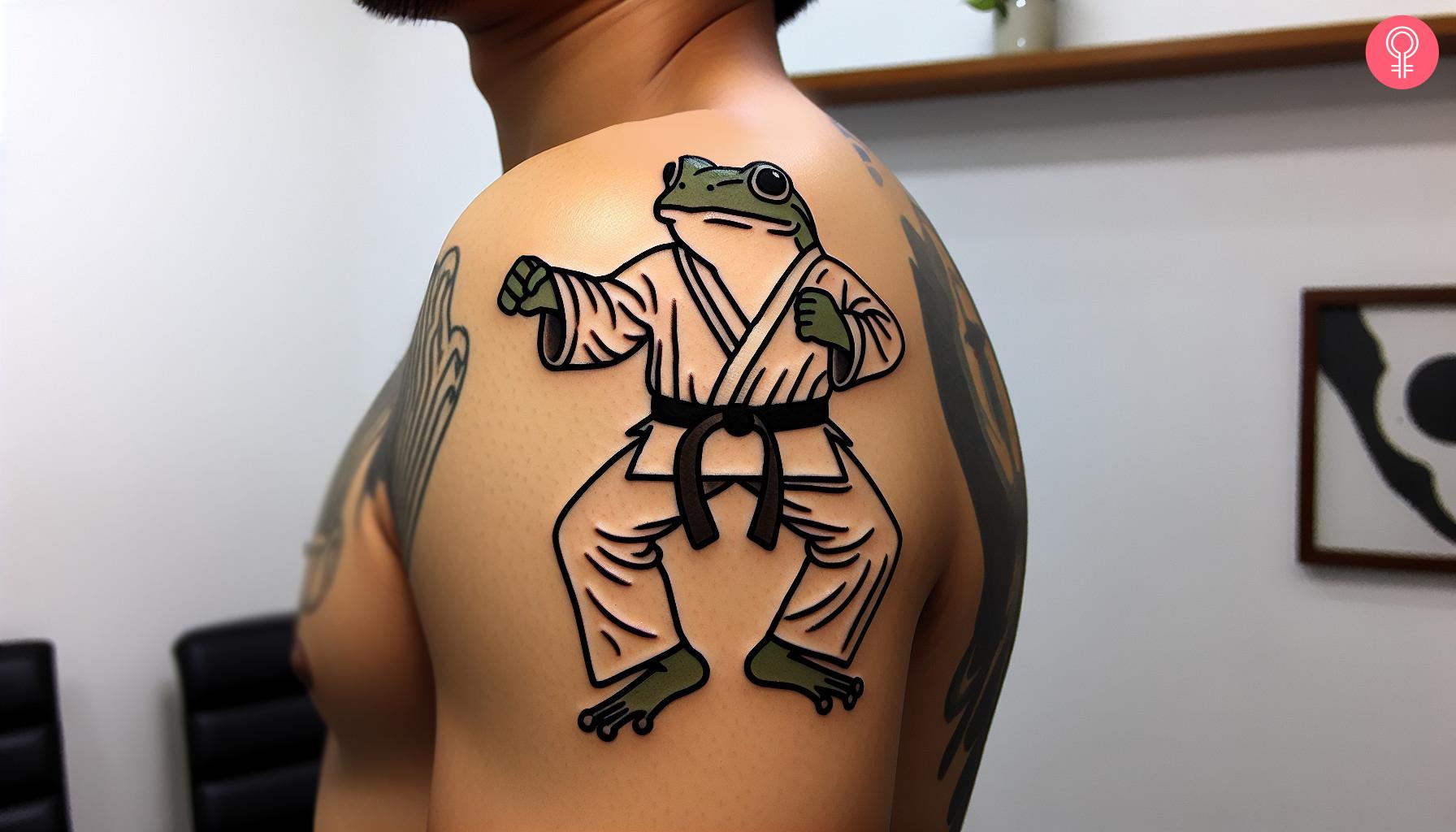 8 Unique Karate Tattoo Ideas With Meanings - 11