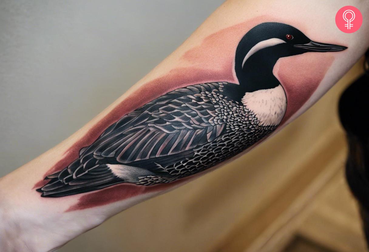 8 Captivating Loon Tattoo Designs And Ideas With Meanings