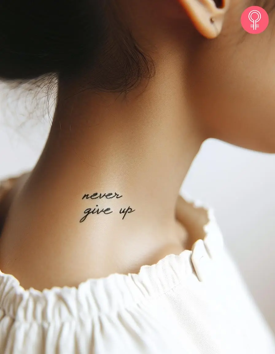 These inspiring artworks on your skin will motivate you to push a little harder every day. 