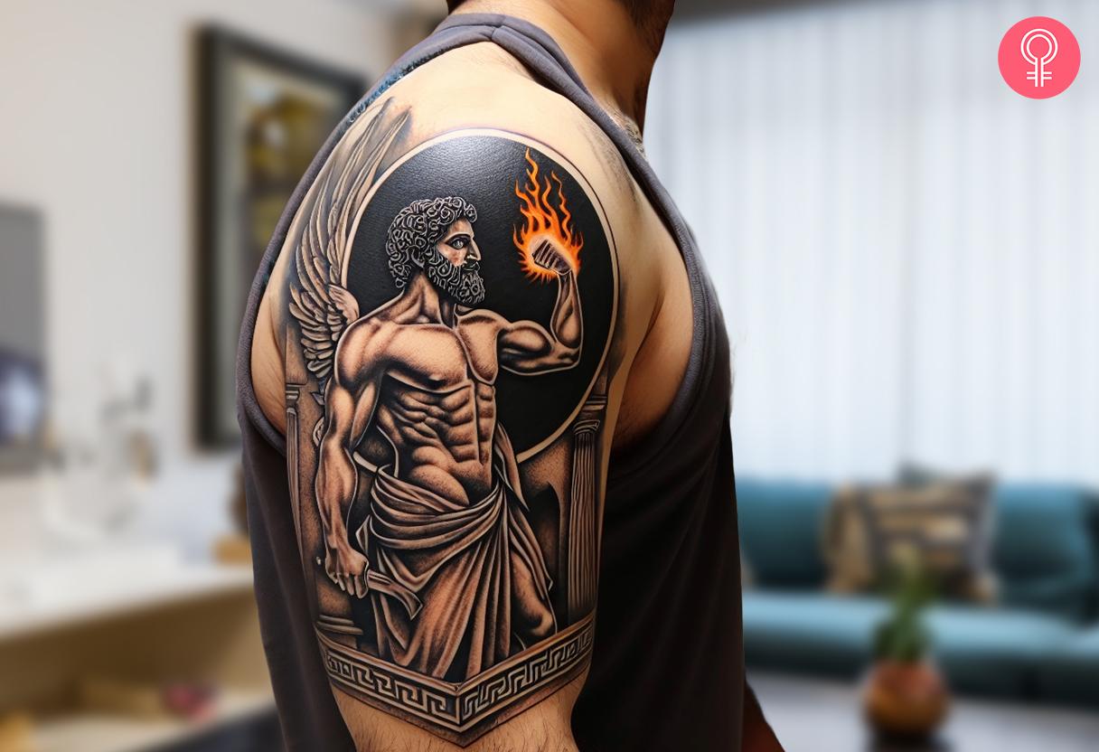 Prometheus Greek Mythology Tattoos