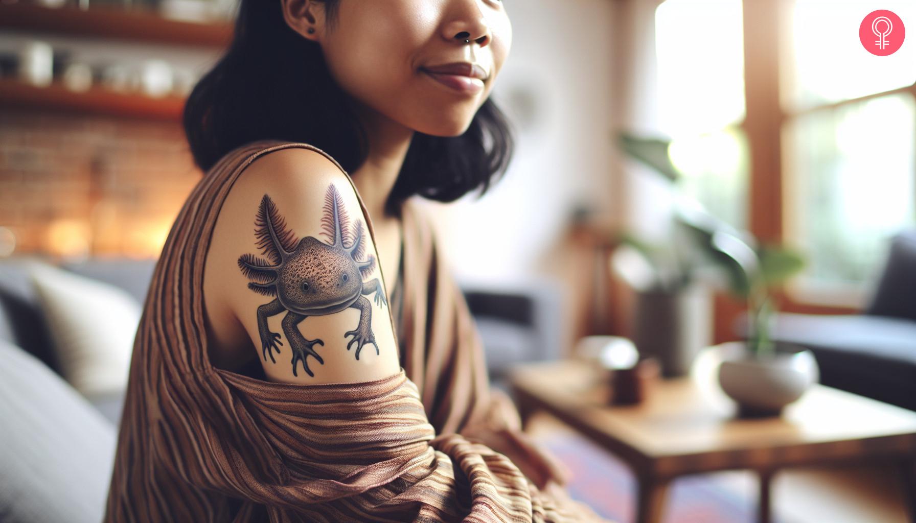 8 Best Axolotl Tattoo Ideas And Designs With Meanings - 38