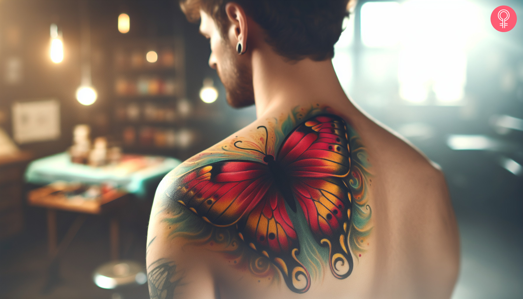 8 Amazing Yellow Butterfly Tattoo Idea Designs And Meanings - 10