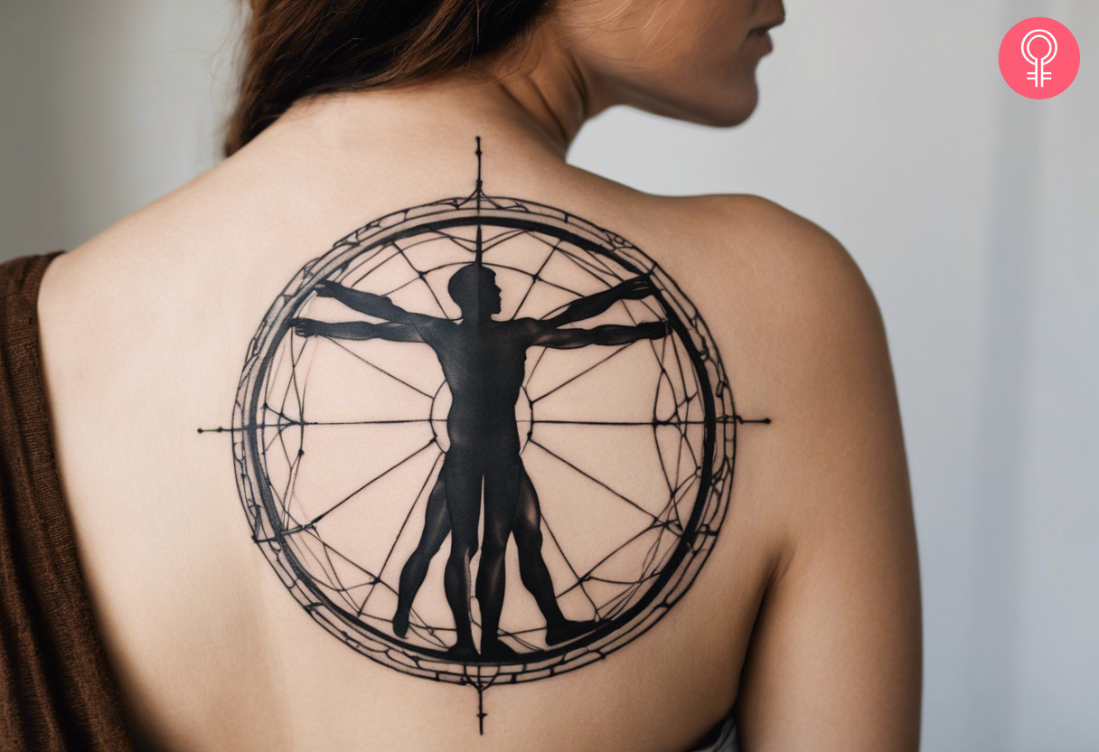 8 Best Vitruvian Man Tattoo Ideas With Meanings - 45