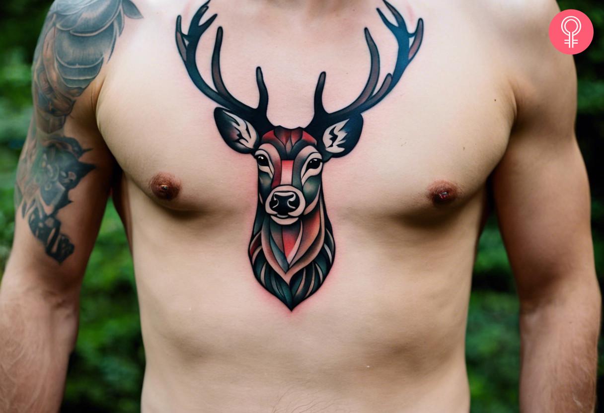 8 Amazing Stag Tattoo Ideas With Meaning For Men & Women