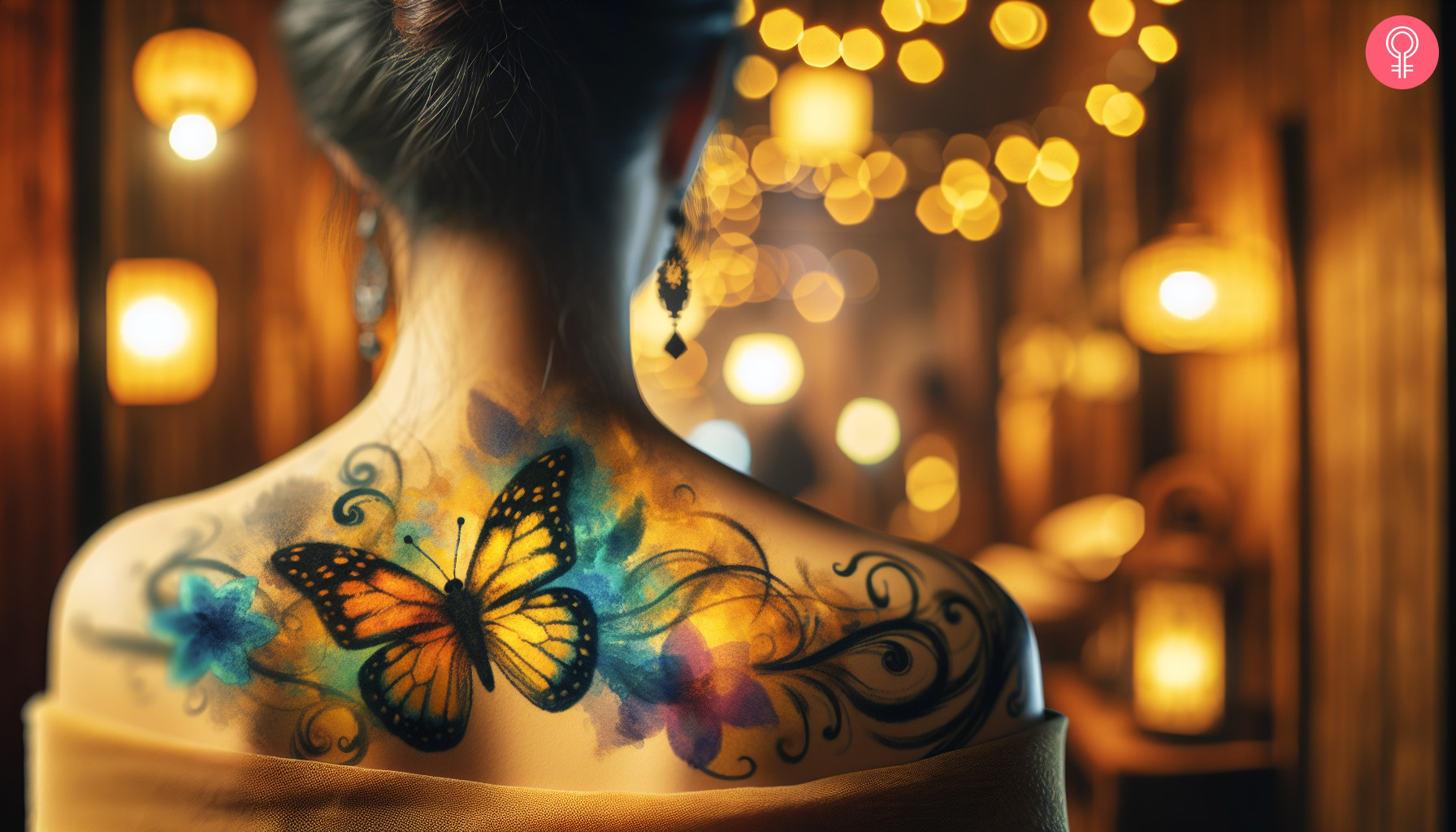 8 Amazing Yellow Butterfly Tattoo Idea Designs And Meanings - 1