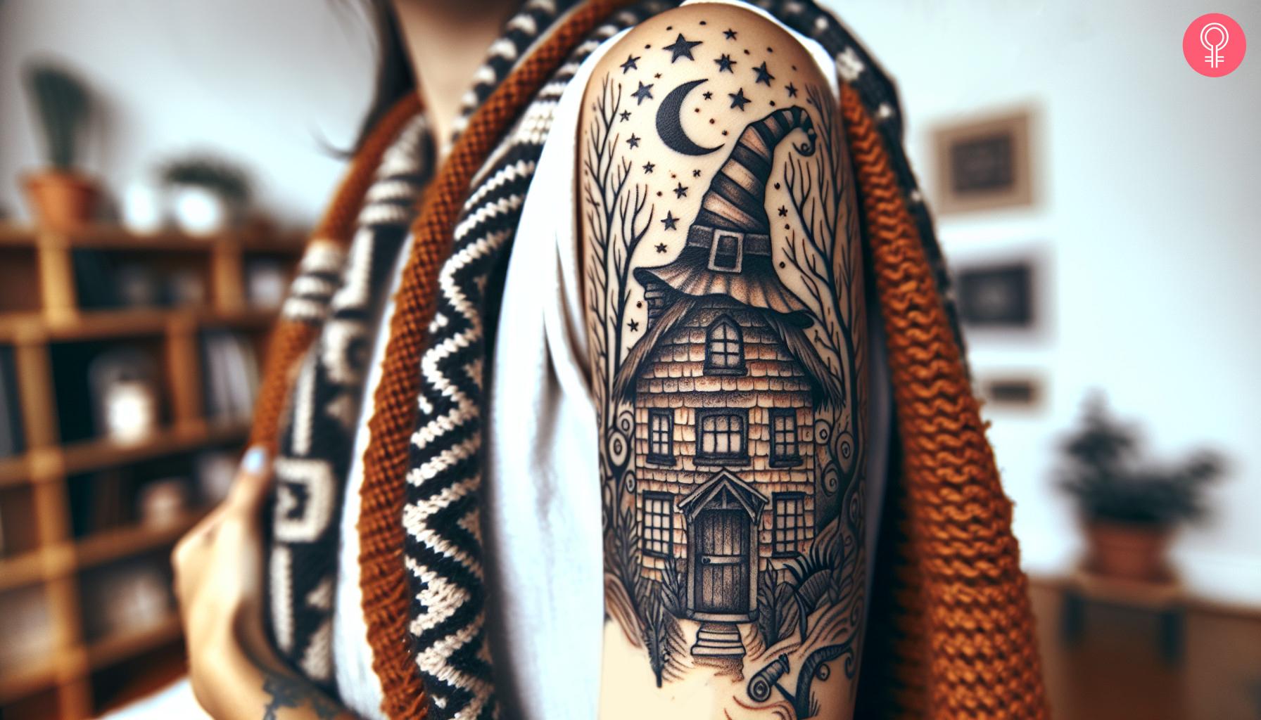 8 Amazing House Tattoo Design Ideas With Meanings | StyleCraze