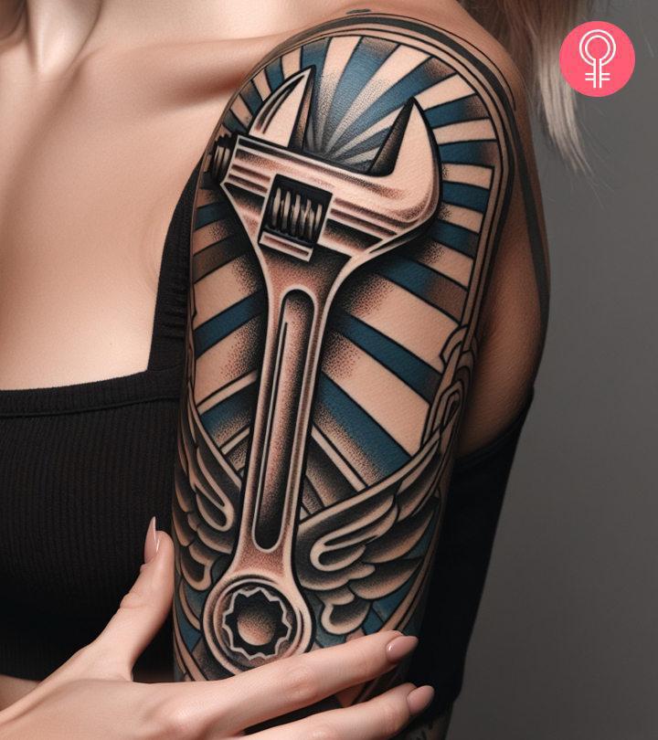 8 Meaningful Wrench Tattoo Designs: Symbolism and Ideas